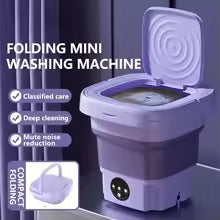 Portable Folding Semi-Automatic Washing Machine – Compact Laundry Washer