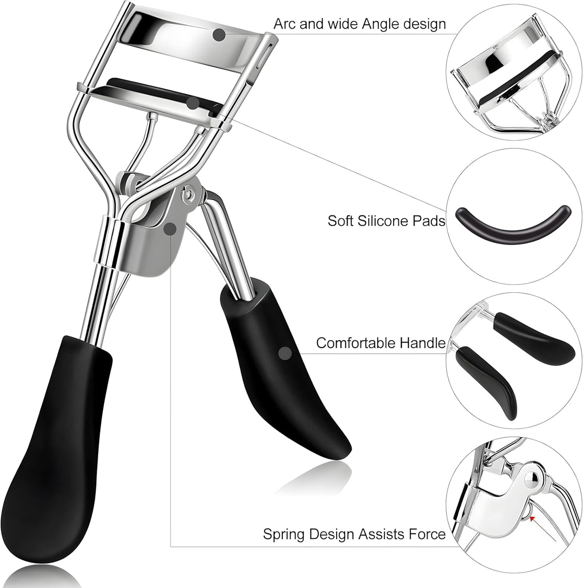 Professional Eyelash Curler – Easy-Use Eye Makeup & Lash Styling Tool