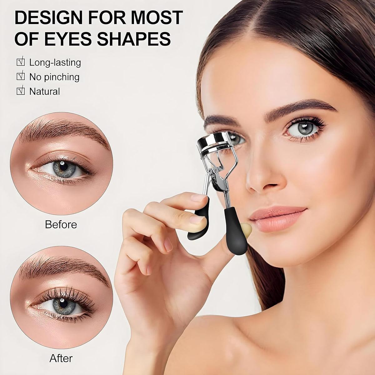 Professional Eyelash Curler – Easy-Use Eye Makeup & Lash Styling Tool