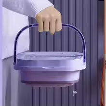 Portable Folding Semi-Automatic Washing Machine – Compact Laundry Washer