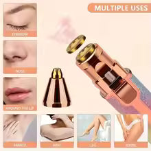 Flawless 2-in-1 Eyebrow & Facial Hair Remover – Rechargeable Precision Trimmer